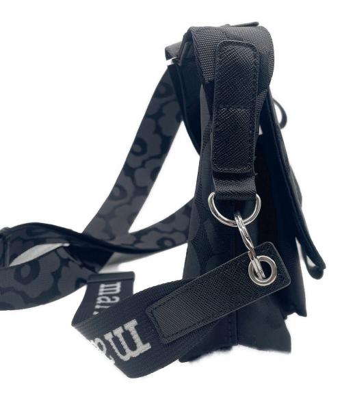 marimekko（マリメッコ）marimekko (マリメッコ) MINI MESSENGER UNIKKO ブラックの古着・服飾アイテム