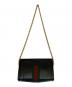 GUCCI (グッチ) チェーンショルダーバッグ ブラック：110000円