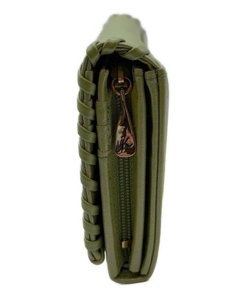kitamuraK2（キタムラ）kitamuraK2 (キタムラ) 長財布 グリーンの古着・服飾アイテム
