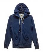 Championチャンピオン）の古着「ジップパーカー」｜ネイビー
