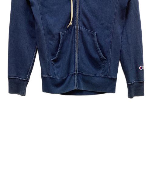 Champion（チャンピオン）Champion (チャンピオン) ジップパーカー ネイビー サイズ:Mの古着・服飾アイテム