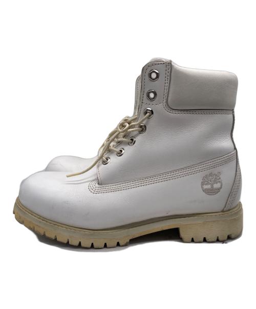 Timberland（ティンバーランド）Timberland (ティンバーランド) 7ホールブーツ ホワイト サイズ:27の古着・服飾アイテム