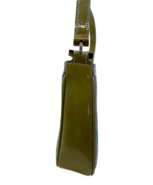 GUCCI（グッチ）GUCCI (グッチ) ハンドバッグ スカイブルー×グリーンの古着・服飾アイテム