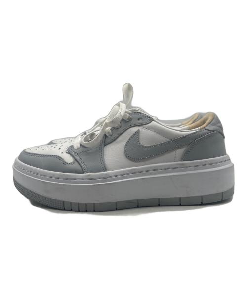 NIKE（ナイキ）NIKE (ナイキ)  エアジョーダン エレベート ロー ホワイト×グレー サイズ:25.5の古着・服飾アイテム