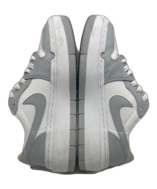 NIKE（ナイキ）NIKE (ナイキ)  エアジョーダン エレベート ロー ホワイト×グレー サイズ:25.5の古着・服飾アイテム