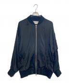 JULIEN DAVIDジュリアンデイヴィット）の古着「シルクジャケット」｜ブラック