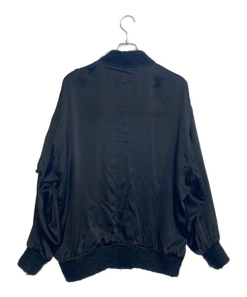 JULIEN DAVID（ジュリアンデイヴィット）JULIEN DAVID (ジュリアンデイヴィット) シルクジャケット ブラック サイズ:記載不明の古着・服飾アイテム