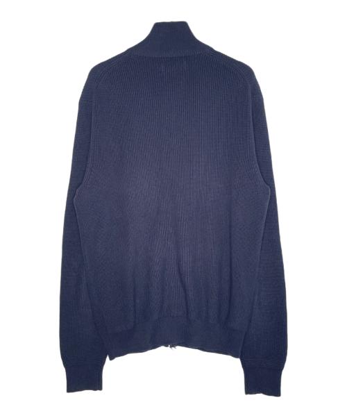 POLO RALPH LAUREN（ポロ・ラルフローレン）POLO RALPH LAUREN (ポロ・ラルフローレン) POLO RALPH LAUREN ポロ ラルフローレンコットン ニットジャケット ネイビー サイズ: Mの古着・服飾アイテム