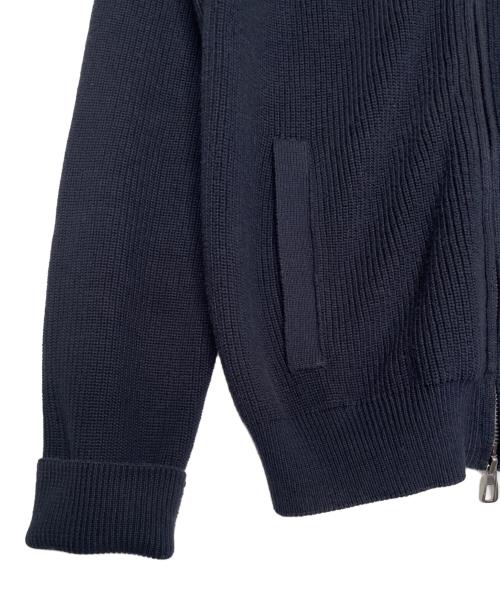 POLO RALPH LAUREN（ポロ・ラルフローレン）POLO RALPH LAUREN (ポロ・ラルフローレン) POLO RALPH LAUREN ポロ ラルフローレンコットン ニットジャケット ネイビー サイズ: Mの古着・服飾アイテム