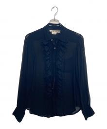 COMME des GARCONS（コムデギャルソン）の古着「長袖ブラウス」｜ブラック