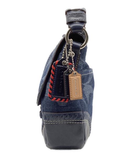 COACH（コーチ）COACH (コーチ) 2WAYデニムショルダーバッグ インディゴの古着・服飾アイテム