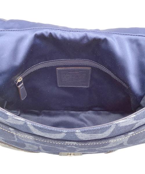 COACH（コーチ）COACH (コーチ) 2WAYデニムショルダーバッグ インディゴの古着・服飾アイテム