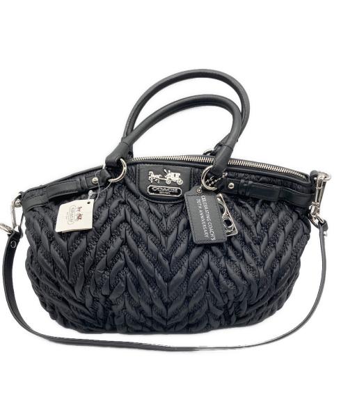 COACH（コーチ）COACH (コーチ) 2WAYショルダーバッグ ブラックの古着・服飾アイテム