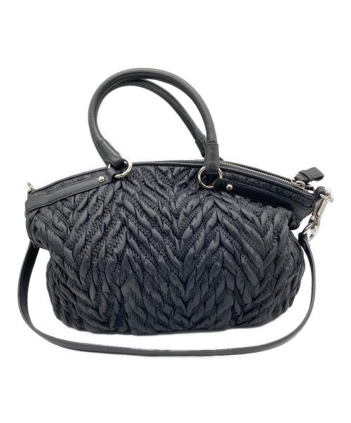 COACH（コーチ）COACH (コーチ) 2WAYショルダーバッグ ブラックの古着・服飾アイテム