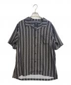 HUFハフ）の古着「アロハシャツ」｜グレー