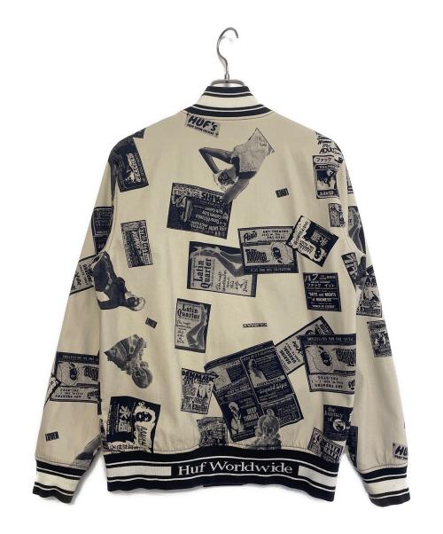 HUF（ハフ）HUF (ハフ) スタジャン ブラック サイズ:Mの古着・服飾アイテム