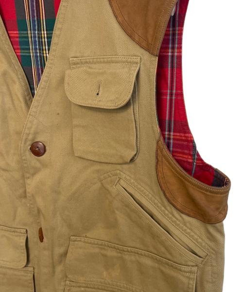 POLO RALPH LAUREN（ポロ・ラルフローレン）POLO RALPH LAUREN (ポロ・ラルフローレン) ベスト ベージュ サイズ:Mの古着・服飾アイテム
