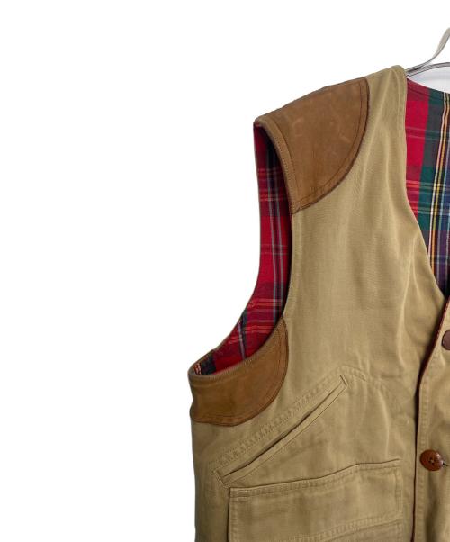 POLO RALPH LAUREN（ポロ・ラルフローレン）POLO RALPH LAUREN (ポロ・ラルフローレン) ベスト ベージュ サイズ:Mの古着・服飾アイテム