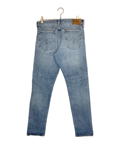 RRL（ダブルアールエル）RRL (ダブルアールエル) RRL ダブルアールエル Ralph Lauren ラルフローレン Slim Narrow スリムナロー ストレッチ ジーンズ デニム インディゴ サイズ:W32 L30の古着・服飾アイテム
