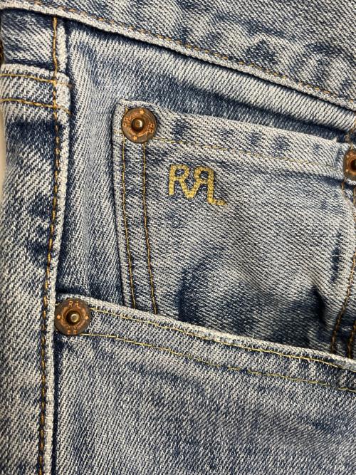 RRL（ダブルアールエル）RRL (ダブルアールエル) RRL ダブルアールエル Ralph Lauren ラルフローレン Slim Narrow スリムナロー ストレッチ ジーンズ デニム インディゴ サイズ:W32 L30の古着・服飾アイテム