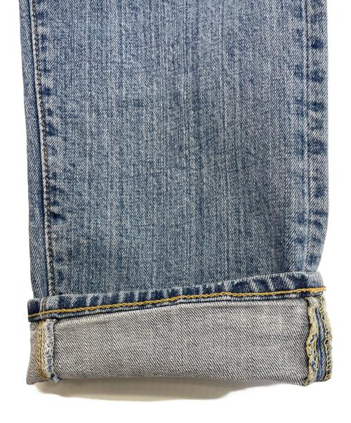 RRL（ダブルアールエル）RRL (ダブルアールエル) RRL ダブルアールエル Ralph Lauren ラルフローレン Slim Narrow スリムナロー ストレッチ ジーンズ デニム インディゴ サイズ:W32 L30の古着・服飾アイテム