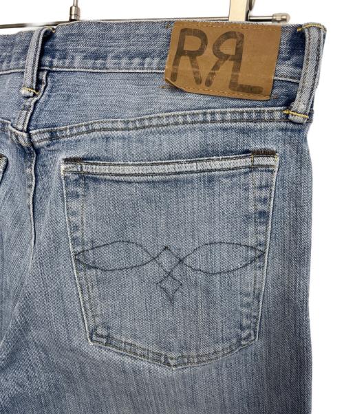 RRL（ダブルアールエル）RRL (ダブルアールエル) RRL ダブルアールエル Ralph Lauren ラルフローレン Slim Narrow スリムナロー ストレッチ ジーンズ デニム インディゴ サイズ:W32 L30の古着・服飾アイテム