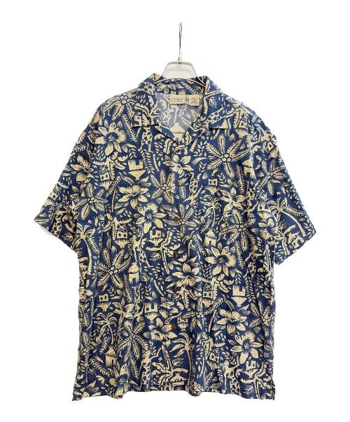 L.L.Bean（エルエルビーン）L.L.Bean (エルエルビーン) アロハシャツ ブルー サイズ:Mの古着・服飾アイテム