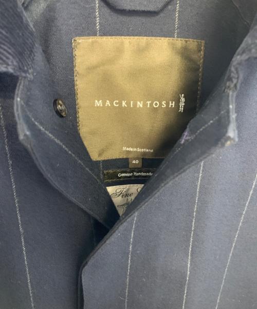 MACKINTOSH（マッキントッシュ）MACKINTOSH (マッキントッシュ) 比翼コート ネイビー サイズ:40の古着・服飾アイテム