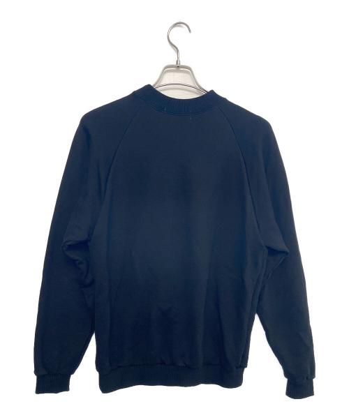 everyone（エブリワン）everyone (エブリワン) ラグランスウェット ブラック サイズ:Sの古着・服飾アイテム