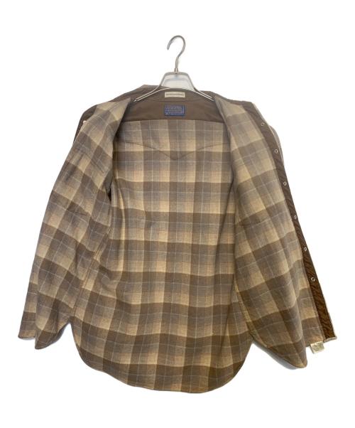 PENDLETON（ペンドルトン）PENDLETON (ペンドルトン) 長袖シャツ ブラウン サイズ:Mの古着・服飾アイテム