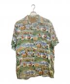 saddle ridgisaddle ridgi）の古着「柄シャツ」｜マルチカラー