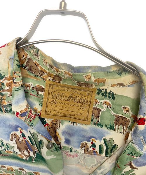 saddle ridgi（saddle ridgi）saddle ridgi (saddle ridgi) 柄シャツ マルチカラー サイズ:Lの古着・服飾アイテム