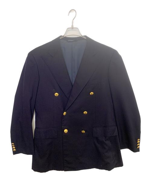 POLO RALPH LAUREN（ポロ・ラルフローレン）POLO RALPH LAUREN (ポロ・ラルフローレン) ダブルジャケット ネイビー サイズ:A7の古着・服飾アイテム