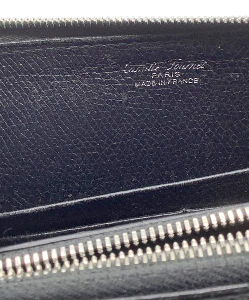 CAMILLE FOURNET（カミーユ・フォルネ）CAMILLE FOURNET (カミーユ・フォルネ) 長財布 ブラックの古着・服飾アイテム