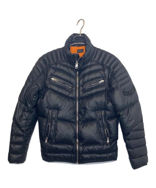 DIESEL（ディーゼル）DIESEL (ディーゼル) ダウンジャケット ブラック サイズ:Ｍの古着・服飾アイテム