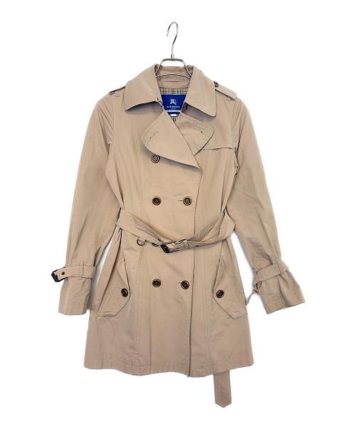 BURBERRY BLUE LABEL（バーバリー ブルー レーベル）BURBERRY BLUE LABEL (バーバリー ブルー レーベル) トレンチコート ベージュ サイズ:38の古着・服飾アイテム