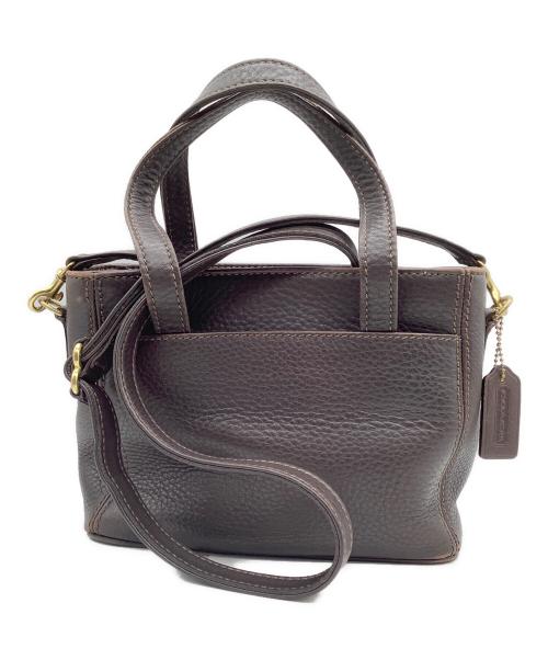 COACH（コーチ）COACH (コーチ) 2WAYショルダーバッグ ブラウンの古着・服飾アイテム