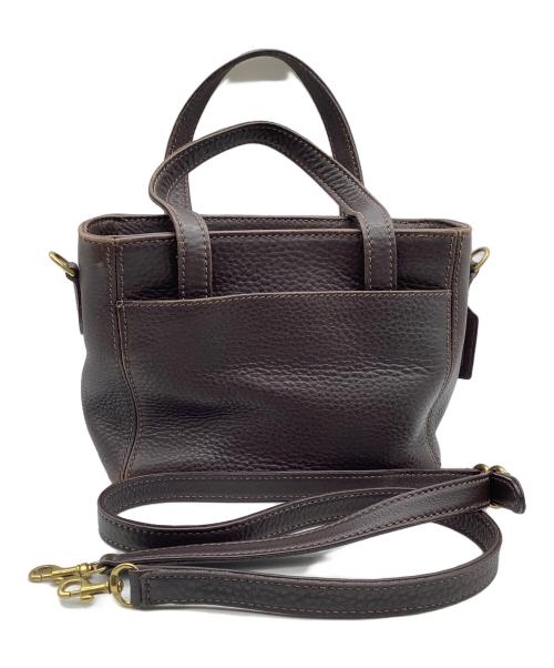 COACH（コーチ）COACH (コーチ) 2WAYショルダーバッグ ブラウンの古着・服飾アイテム