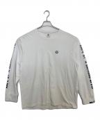Aape BY A BATHING APEエーエイプ バイ アベイシングエイプ）の古着「長袖カットソー」｜ホワイト
