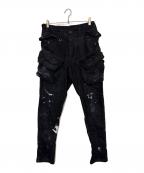 Mastermind JAPANマスターマインド ジャパン）の古着「デニムパンツ」｜ブラック