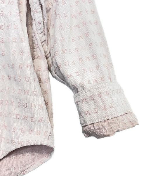 SUPREME（シュプリーム）SUPREME (シュプリーム) 長袖シャツ ピンク サイズ:Sの古着・服飾アイテム