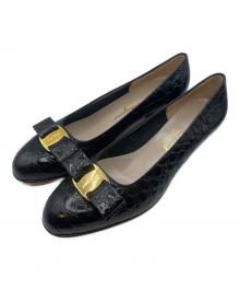 Salvatore Ferragamo（サルヴァトーレ フェラガモ）の古着「ローファー」｜ブラック