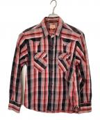 SUGAR CANEシュガーケーン）の古着「ネルシャツ」｜ピンク