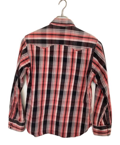 SUGAR CANE（シュガーケーン）SUGAR CANE (シュガーケーン) ネルシャツ ピンク サイズ:Lの古着・服飾アイテム