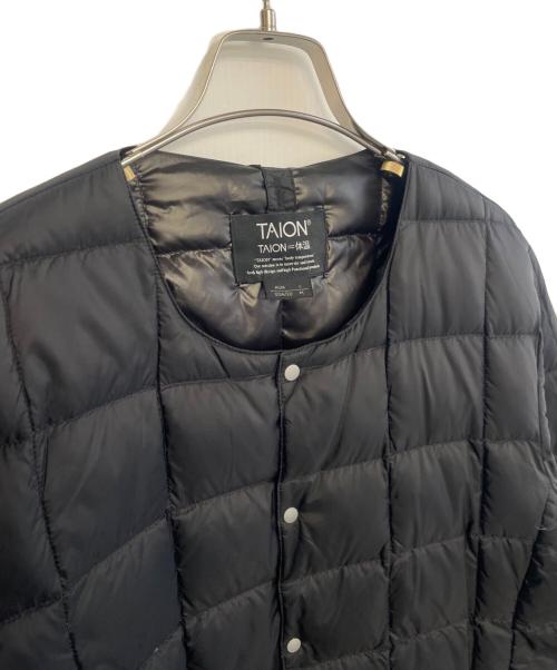 TAION（タイオン）TAION (タイオン) インナーダウンジャケット ブラック サイズ:Lの古着・服飾アイテム