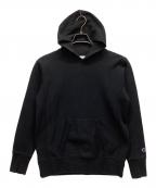 Champion REVERSE WEAVEチャンピオン リバース ウィーブ）の古着「プルオーバーパーカー」｜ブラック