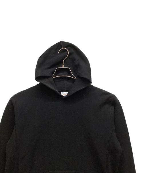 Champion REVERSE WEAVE（チャンピオン リバース ウィーブ）Champion REVERSE WEAVE (チャンピオン リバース ウィーブ) プルオーバーパーカー ブラック サイズ:Lの古着・服飾アイテム