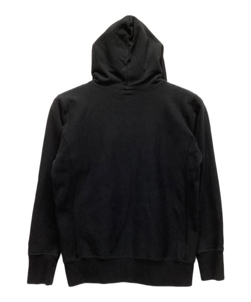 Champion REVERSE WEAVE（チャンピオン リバース ウィーブ）Champion REVERSE WEAVE (チャンピオン リバース ウィーブ) プルオーバーパーカー ブラック サイズ:Lの古着・服飾アイテム