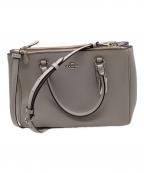 COACHコーチ）の古着「2WAYショルダーバッグ」｜グレー