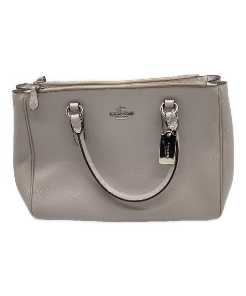 COACH（コーチ）COACH (コーチ) 2WAYショルダーバッグ グレーの古着・服飾アイテム